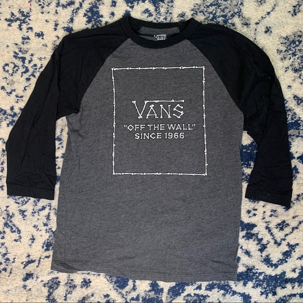 Vans Off The Wall Baseball Tee